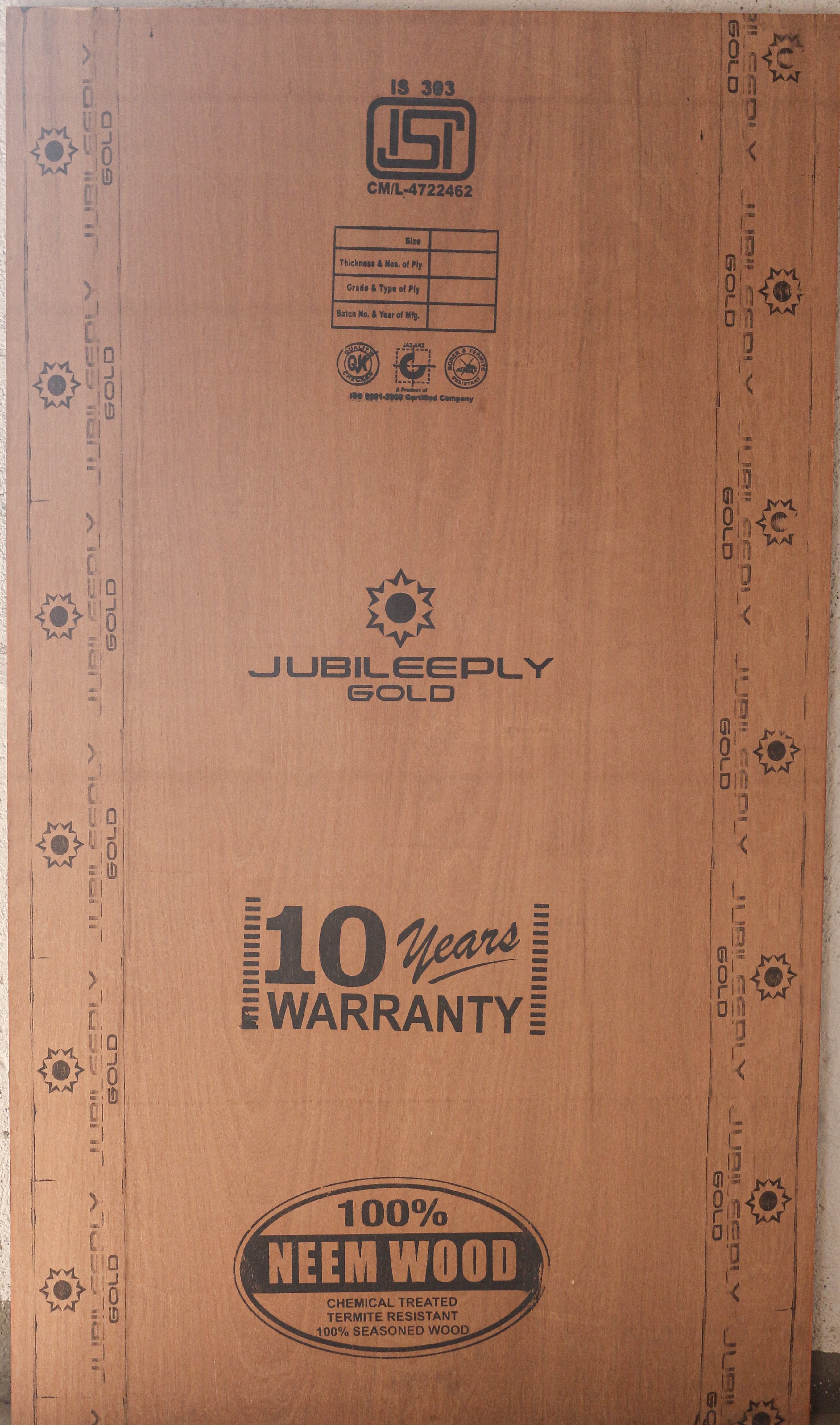 JUBILEEPLY GOLD