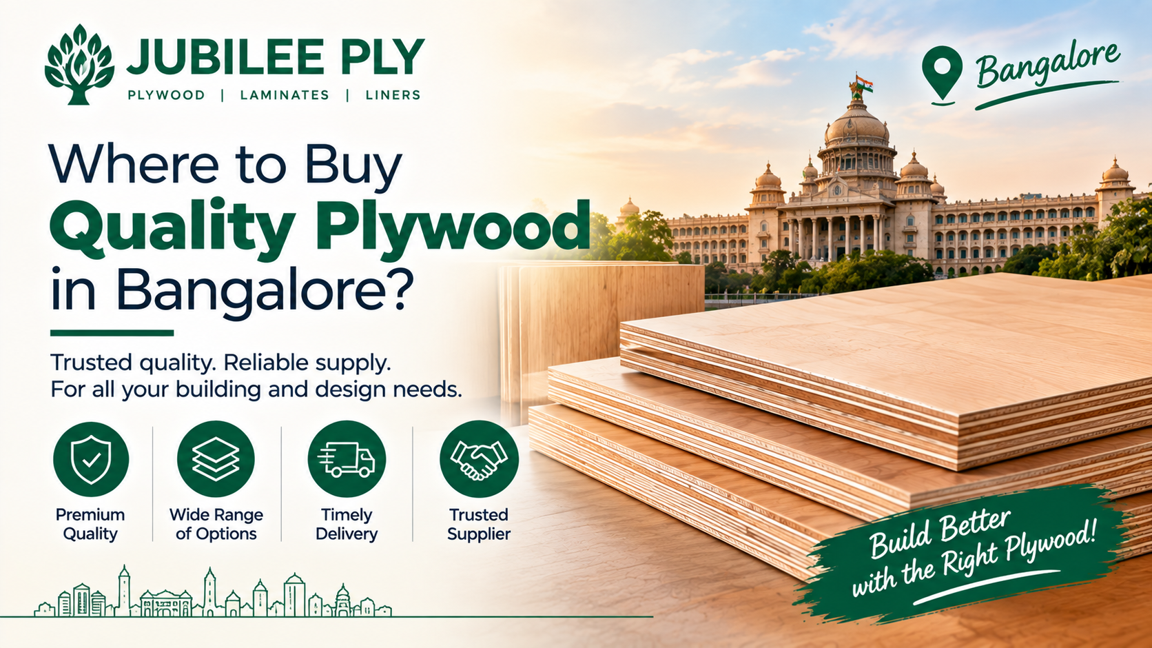 Where to Buy Quality Plywood in Bangalore?